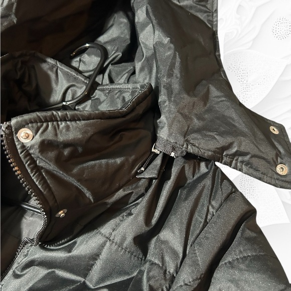 Women’s winter quilted long coat - Picture 6 of 16